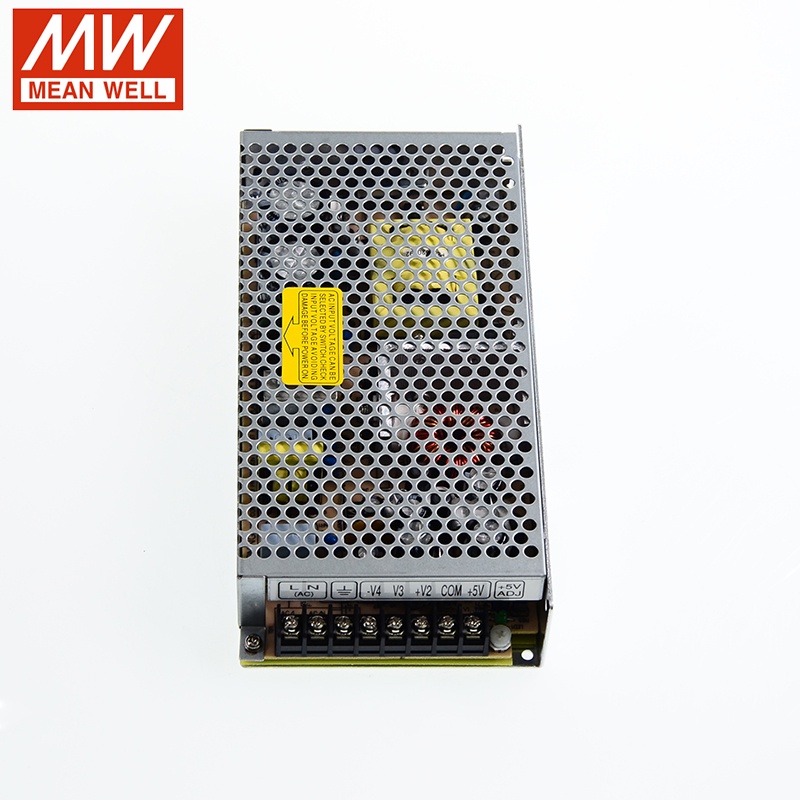 Mean WELL RQ-125C 120W Quad เอาต์พุต Switching Power Supply 110V220V AC ถึง 5V 15V -5V -15V DC 10A 4