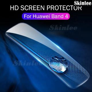 2 ชิ้นสำหรับ Huawei Band 4 4E 3 Pro Screen Protector Soft ฟิล์มกระจกนิรภัย