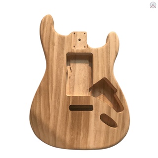 Polished Wood Type Electric Maple Guitar Barrel Body Unfinished Electric Guitar Barrel