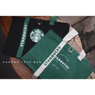 STARBUCKS® Canvas Tote Bag ของแท้ 100%