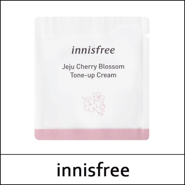 Innisfree Jeju Cherry Blossom Tone-up Cream 1ml.