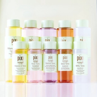 Pixi Tonic Glow,VitaminC,Retinol,Collagen, Milky Tonic Clarifying100ml PIXI TONER ของแท้ มีหลายสูตรค่ะ