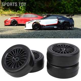 Sports Toy อุปกรณ์เสริมสําหรับยางรถบังคับ 25X63 มม. 4 ชิ้นสําหรับ Universal 1/10 Rc