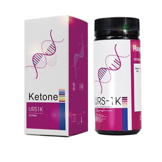 ketone strips แผ่นตรวจคีโต100แผ่น