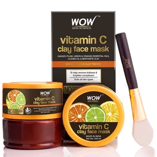 ว้าว สกิน ไซแอนท์ วิตามินซี เฟซ มาส์ก WOW Skin Science Vitamin C Face Mask 200ml