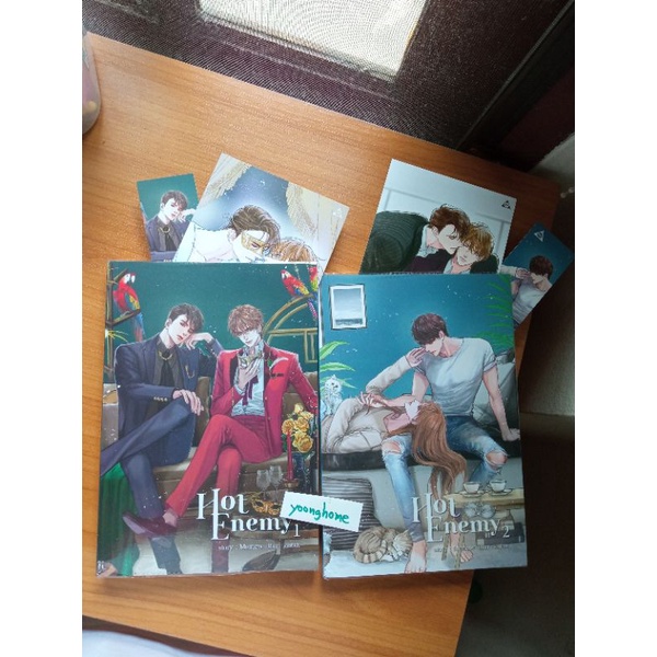 Hot Enemy​ อริยั่วรัก​ 2เล่มจบ​ นิยายวาย​ มือสอง