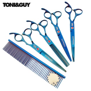 กรรไกรตัดขนสุนัขและแมว ขนาด 7นิ้ว Toni&amp;guy (มีกระเป๋า)