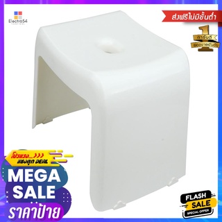 เก้าอี้พลาสติก PLIM L 40x27.5x34cm สีขาวPLASTIC CHAIR PLIM L 40x27.5x34cm WHITE