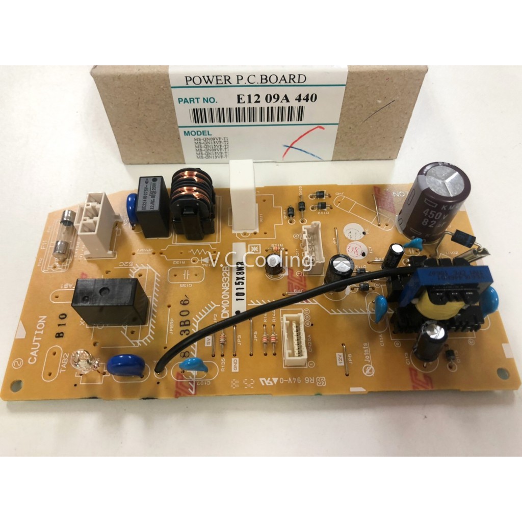 Mitsubishi Electric แผงคอนโทรลคอยล์เย็น รุ่น MS-GN09VF-T2 / MS-GN13VF-T2 / MS-GN15VF-T2 Part No. E22 09A 440