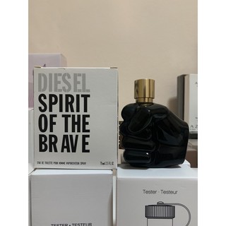 Diesel spirit of the brave edt 75ml กล่องเทสเตอร์