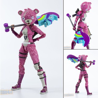 Figma ฟิกม่า Model Figure ฟิกเกอร์ โมเดล จากเกม Fortnite ฟอร์ทไนท์ Pink Panda พิ้ง แพนด้า cuddle team leader