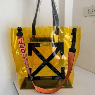 กระเป๋าสะพาย off white tote Bag