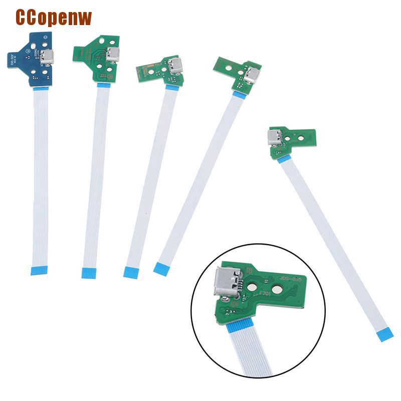 (opc 1j) usb บอร์ดซ็อกเก็ตชาร์จ 12 pin jds 011 030 040 สําหรับ ps 4 controller
