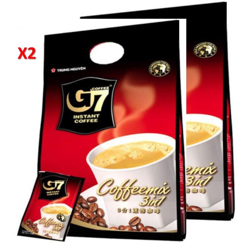 G7 3in1 Instant Coffee จีเซเว่นกาแฟทรีอินวันของดังเวียดนาม 16ก.x 22ซอง (2แพค)