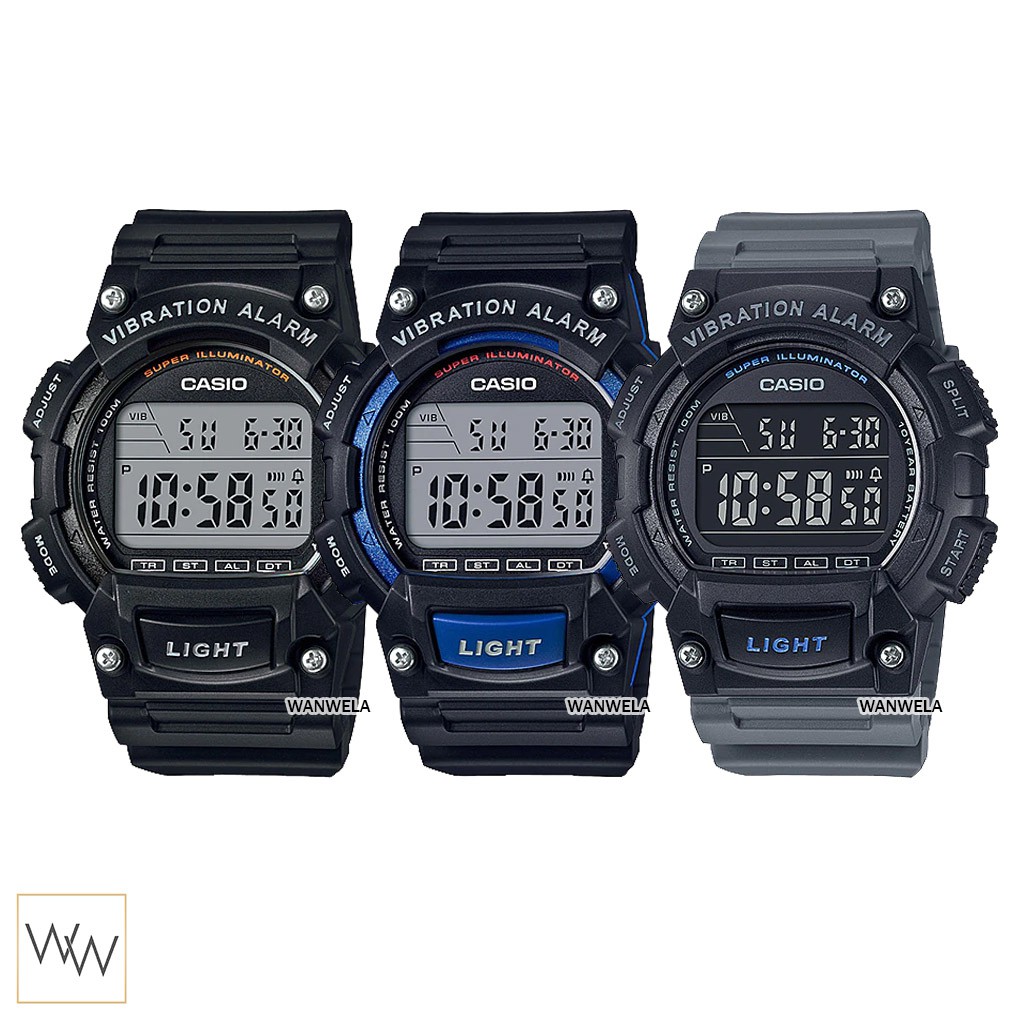 ของแท้ นาฬิกาข้อมือ Casio รุ่น W-736H
