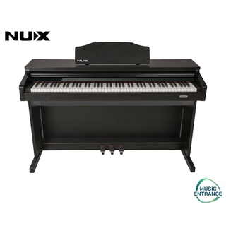 NUX WK-520 88 คีย์ เปียโนไฟฟ้า บอดี้ไม้สีดำ WK520 พร้อมบลูธูท ลำโพงในตัว แถมฟรี Pedal Piano 3 ชิ้น + เก้าอี้เปียโน