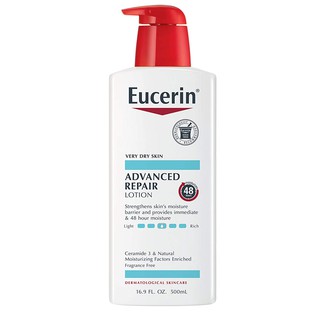 Eucerin Advanced Repair Body Lotion 16.9 fl oz/500ml ครีมบำรุงผิวกายจาก USA