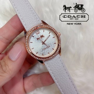 Coach นาฬิกาสายหนัง⏰