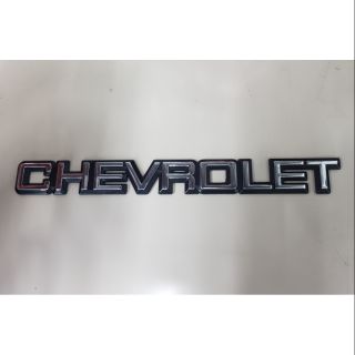 logo Chevrolet ติดท้ายรถ