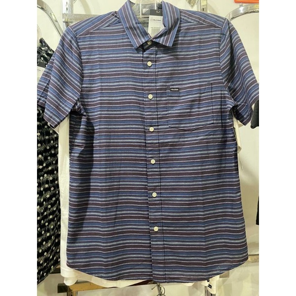 Kemeja เสื้อ Volcom ดั้งเดิม v760