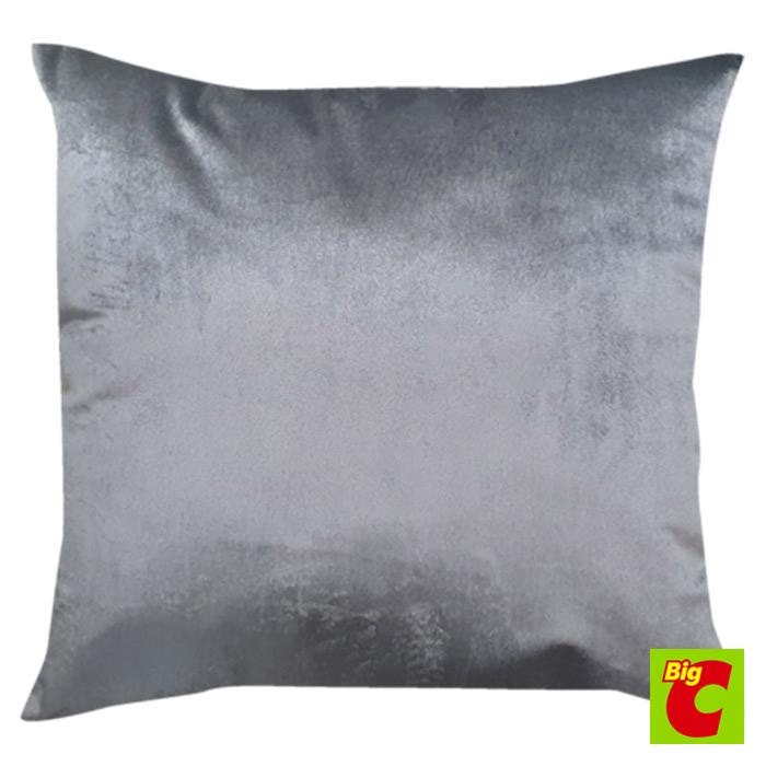 เบสิโค สีเทาBESICO หมอนอิง 18ผ้าเวลเวท ขนาดx 18นิ้ว CushionVelvet Size18 x18 inches Gray