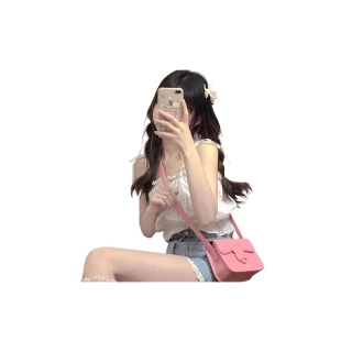 โปรโมชั่น : Seven Nine Houses เสื้อกั๊กสั้นผู้หญิง，บริสุทธิ์และน่ารัก，ลูกไม้，สีขาว SN000001（เตรียมจัดส่ง）