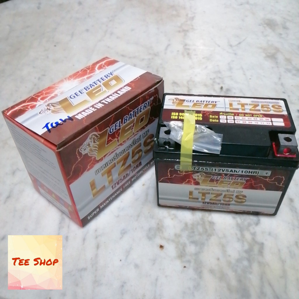 แบตเตอรี่ LEO (GEL BATTERY LEO) LTZ5S ของแท้้ 100%