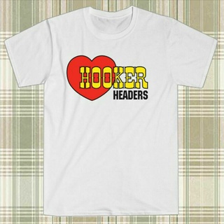 [COD]เสื้อยืด ผ้าฝ้าย พิมพ์ลาย Hooker Headers Racing สําหรับผู้ชายS-5XL