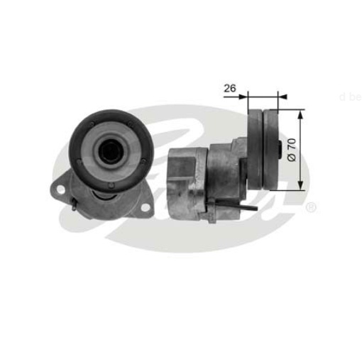 ลูกรอกสายพานหน้าเครื่อง CHEVROLET OPTRA 1.8 2003-2008 CAPTIVA C100 2.4 เบนซิน 2007-2011