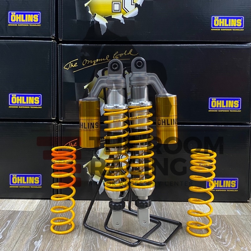 โช๊คหลัง OHLINS HO 112(หลัง) และ FSK 136(หน้า) Honda PCX160 2021+
