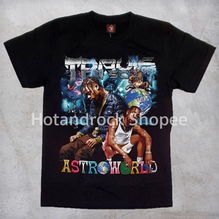 เสื้อวงสีดำ TRAVIS SCOTT TDM 1841 Hotandrock