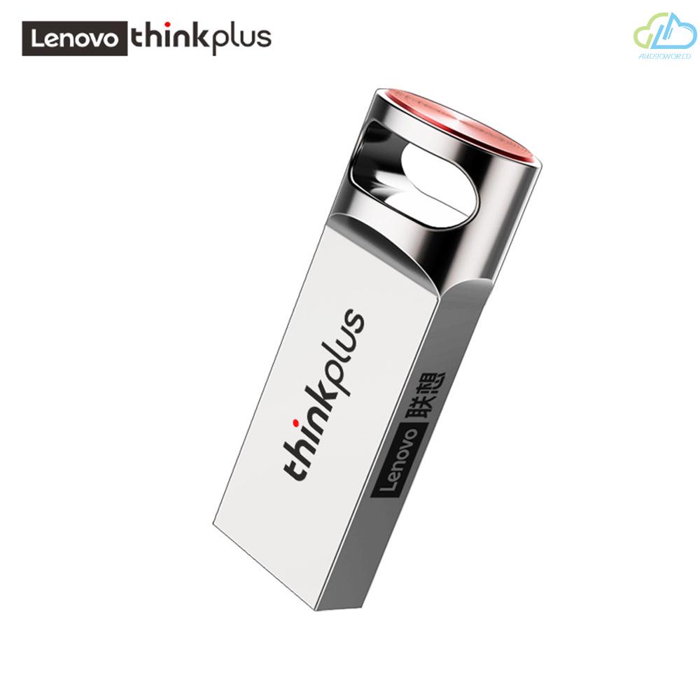  Lenovo thinkplus TU301 แฟลชไดรฟ์ USB 3.0 128GB โลหะ กันกระแทก