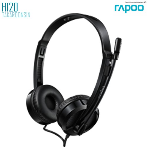 หูฟัง Rapoo H120 Wired Stereo Headset & USB