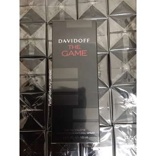 Davidoff The Game 100ml. (EDT) กล่องซีล แท้100% ทักแชทเช็คสต็อกก่อนสั่งนะคะ