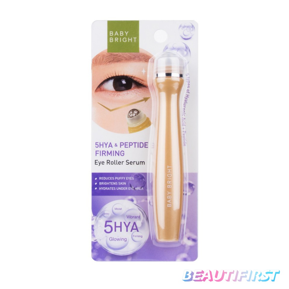 เซรั่มบำรุงใต้ตา Baby Bright 5HYA & Peptide Firming Eye Roller Serum 15ml