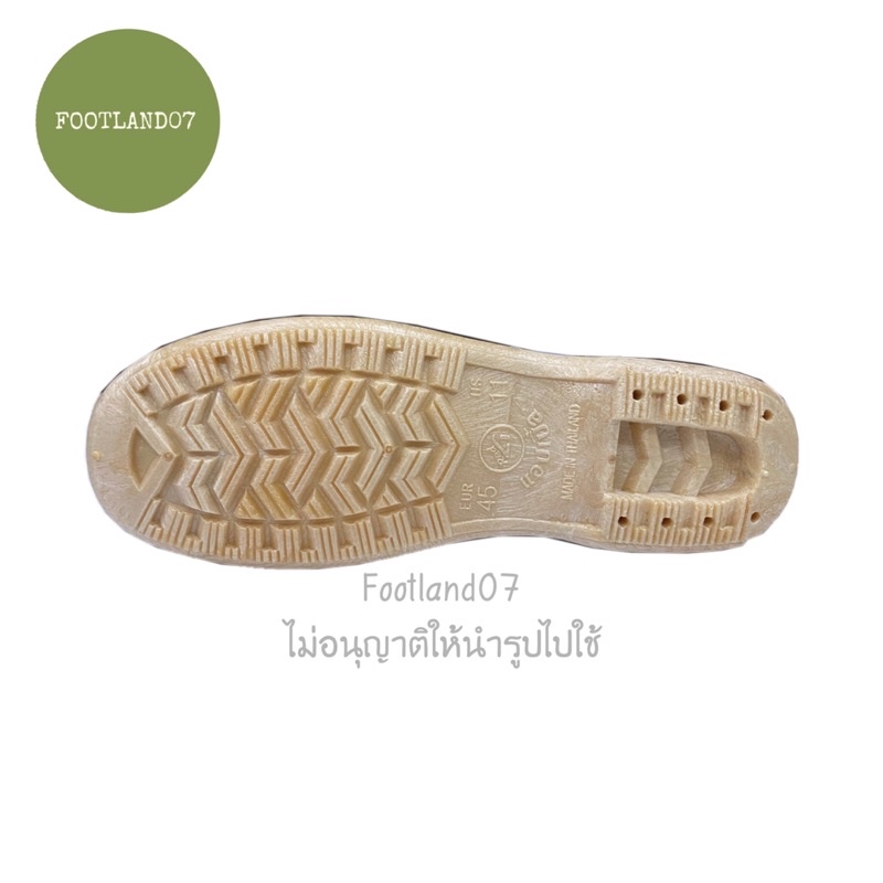 รองเท้าบูทข้อสั้นPVC รองเท้าบูทยางกันลื่น ขนาดความสูง 6 นิ้ว รองเท้าบูทขอสั้น บูทกันน้ำ บูทน้ำท่วม บูทกันลื่น - รูปที่ 3