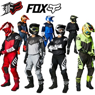 Fox ชุดเกียร์แข่งรถวิบาก แห้งเร็ว คุณภาพสูง 7 สี