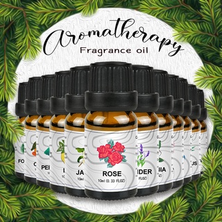 PRUMIE กลิ่นป่าไม้ธรรมชาติ Fragrance Aromatherapy Essential Oil 10ml มี 23 กลิ่น น้ำมันหอมระเหย น้ำหอมอโรม่า น้ำหอมสปา