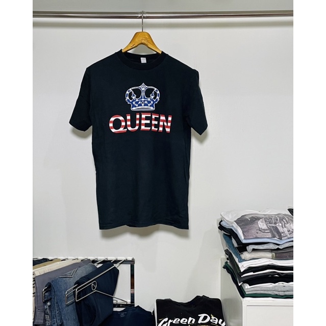 เสื้อวงมือสอง QUEEN Size M มือ2