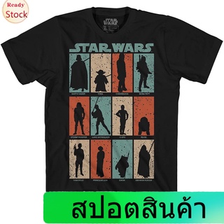เสื้อยืดแขนสั้น Find Me Luke Vader Yoda Chewie Boba Fett Han Solo Leia Ewok Movie Skywalker Adult Mens Graphic Tee T-Sh