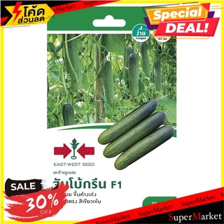 แตงร้าน F1 จัมโบ้กรีน เมล็ดพันธุ์ LONG CUCUMBER SEED EAST-WEST SEED JOMBO GREEN F1 ต้นไม้และเมล็ดพันธุ์