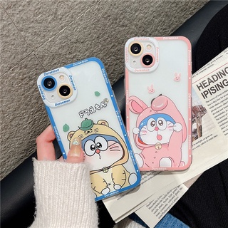 For Infinix Hot 11 10 9 12 Play 11s NFC 10i 10s Note 12 G96 10 8 Smart 4 5 6Plus  HD Tecno Spark 5 Pro 6 Go Doraemon Soft Case Camera Lens Full Transparent Cover | DFC013