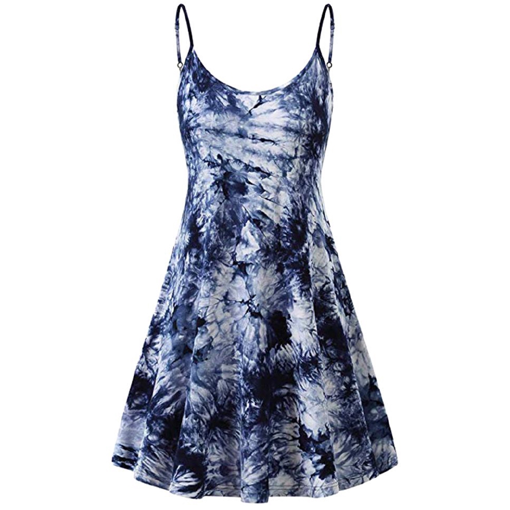 ชุดเดรสสั้นสำหรับสตรีแขนกุดมีคุณภาพสูง facebook dress