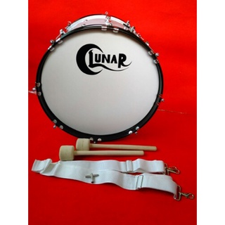 กลองใหญ่ BASS DRUM ยี่ห้อ LUNAR รุ่น GEMD4001 24 นิ้ว 8 หลัก เกรียวสั้น