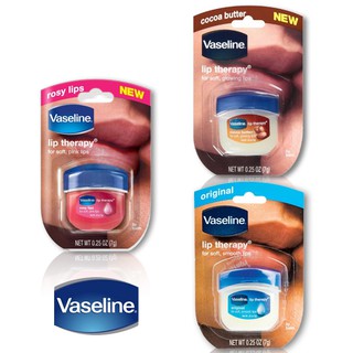 vasaline 🔥ถูกแท้ ฉลากไทย🔥Vaseline lip therapy rosy lips ลิป บำรุงปาก ลิปบาล์ม lip balm ลิปมัน ลิปแคร์ lip care วาสลีน