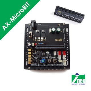 INEX AX-microbitบอร์ดอินพุตเอาต์พุตสำหรับmicro:bit /coding/diy/หุ่นยนต์/ไมโครบิต