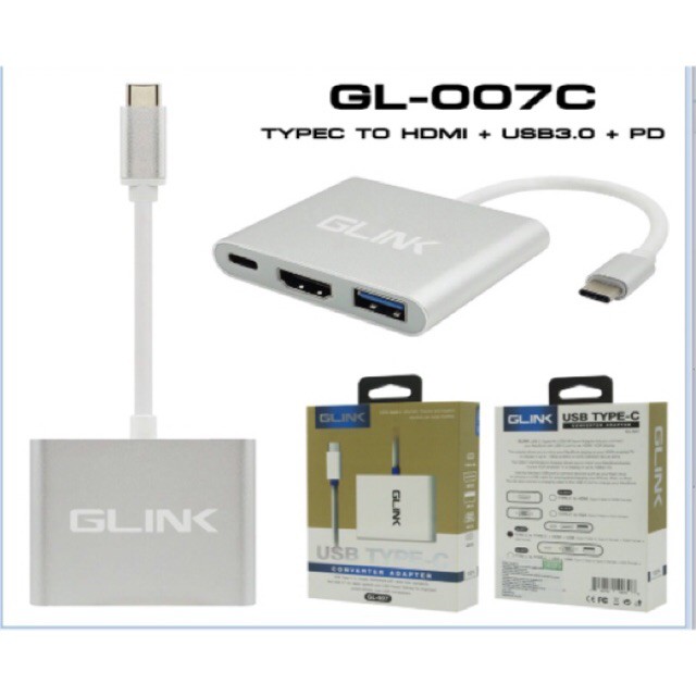 TYPE-C TO HDMI  Glink GL-007C