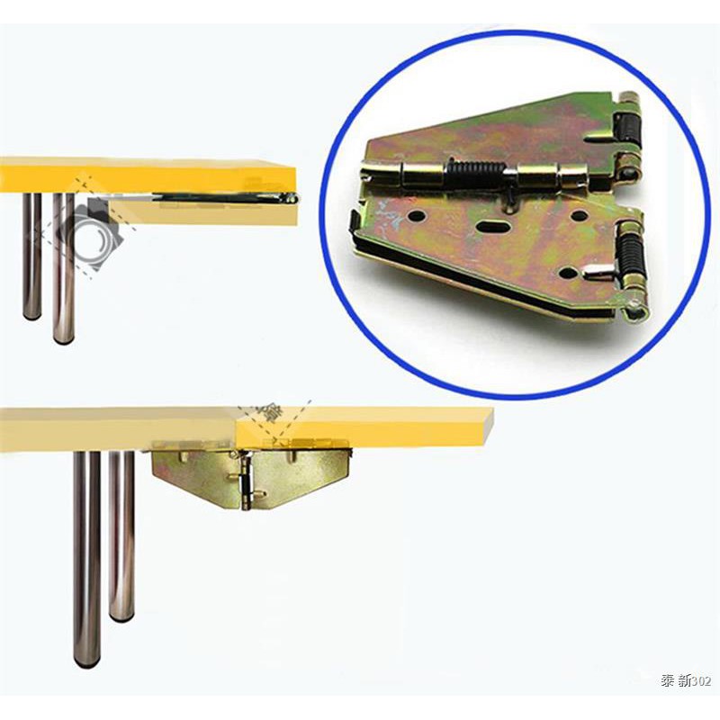 Dining table desk folding hinge,Folding Round Table Butterfly Hinges