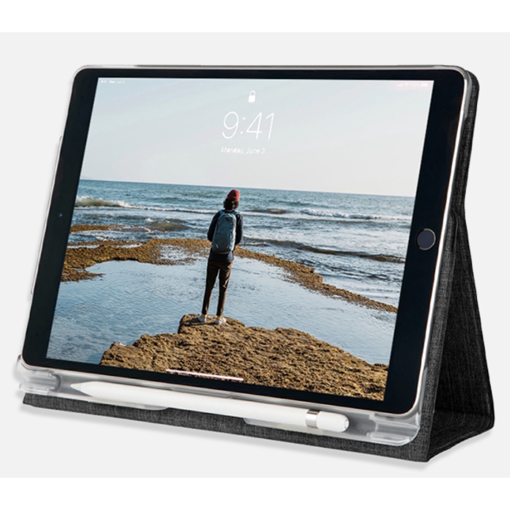 STM Atlas เคสไอแพดมีรางเก็บปากกา กันงอ บาง เบา สำหรับ Pro 11"/12.9", 5th/6th gen/Pro 9.7/Air 1-2