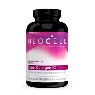 Neocell, Super Collagen + C 6,000 mg แบ่งขาย 60, 90 เม็ด